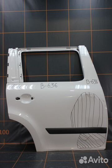 Дверь задняя правая - Skoda Yeti (2009-н.в.)