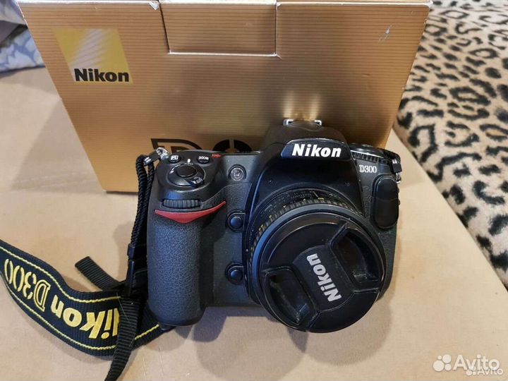 Фотоаппарат nikon d300 + объектив nikkor 50mm 1.8