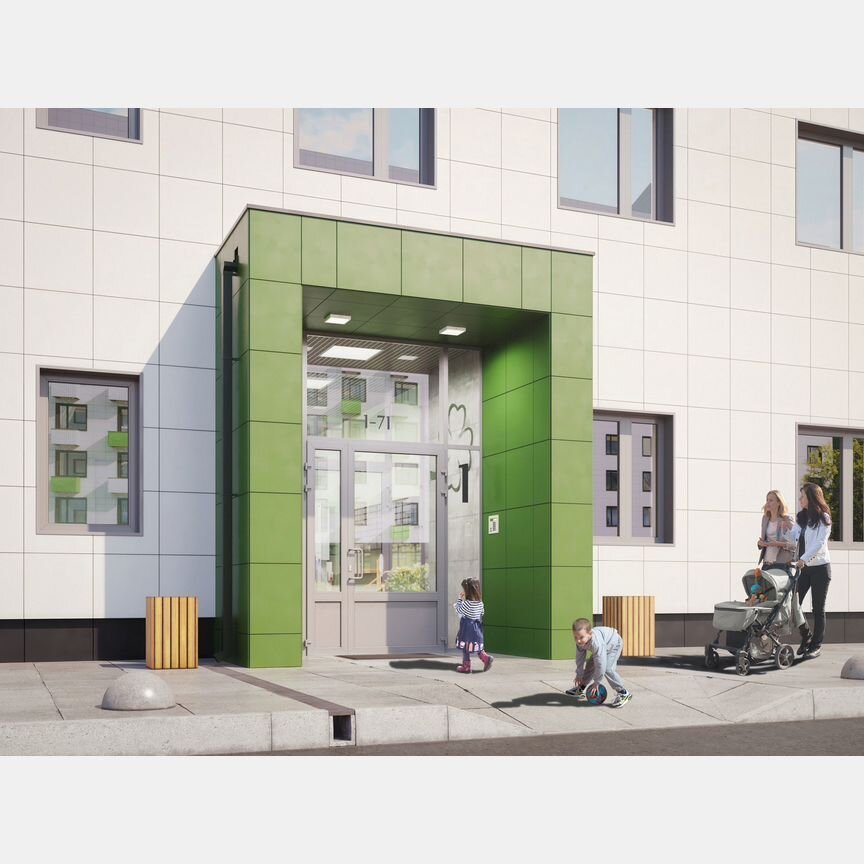 1-к. квартира, 33 м², 2/9 эт.