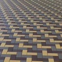 Укладка тротуарной плитки брусчатки, Черногорск
