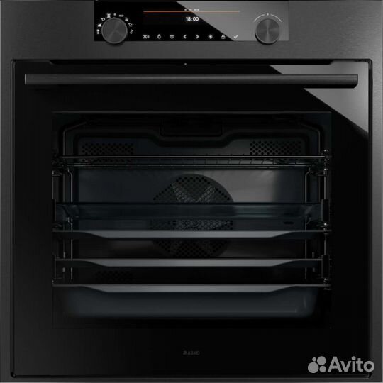 Духовой шкаф Asko OT8687B черная сталь