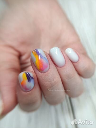 Маникюр гель-лак Суховка