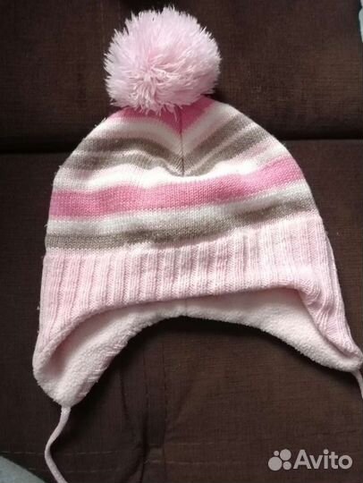 Разные шапки на девочку