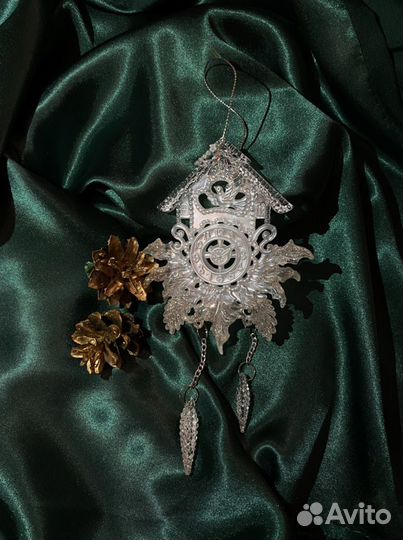 Фигурные ёлочные игрушки. Украшения для ёлки. Стек