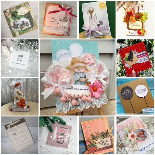 Открытки на день рождение. юбилей, крестины