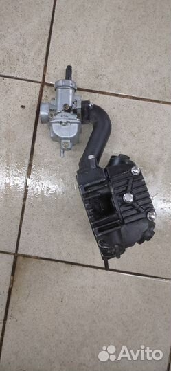 Карбюратор PZ16 с гбц мопед Альфа 50