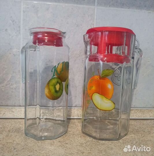 Графины для напитков, 1л и 1,2л