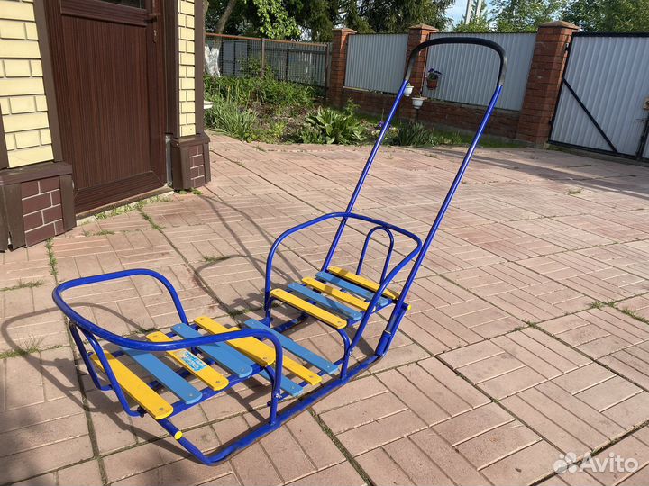 Санки детский двойные