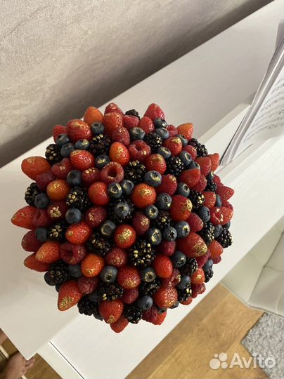 Букет из клубники в шоколаде