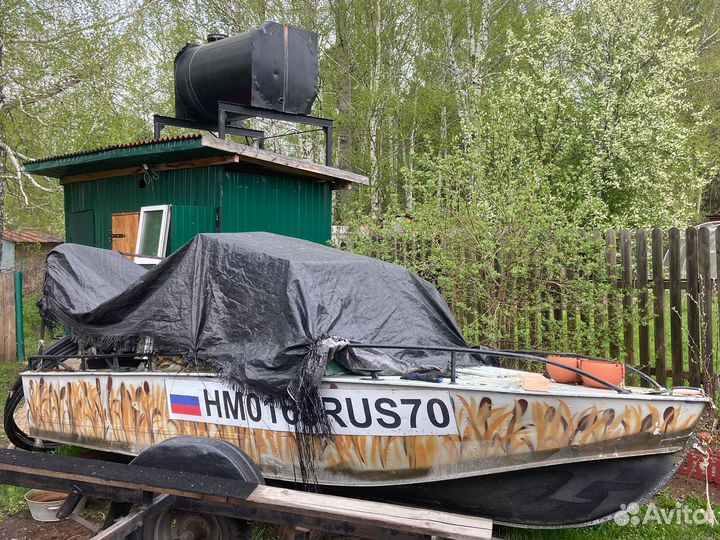 Продам лодку прогресс 4 с мотором
