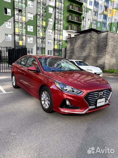 Hyundai Sonata 2.4 AT, 2017, 130 000 км