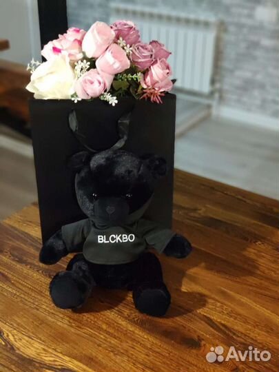 Черный мишка blckbo