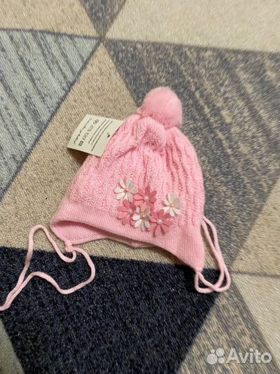 Шапки/варежки/подтяжки новые