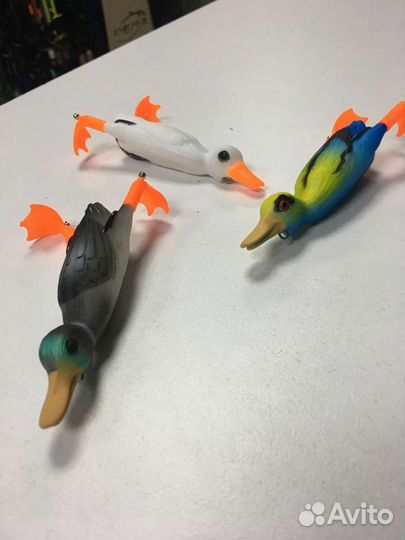 Воблер утка плавающая 3D