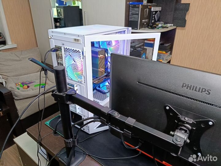Комп для игр и учёбы Ryzen 5 4500+ RX580 8Gb