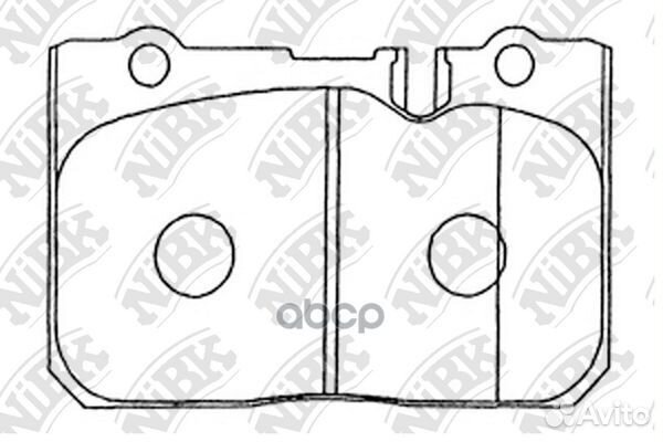 Колодки тормозные toyota/lexus LS400/celsior -0