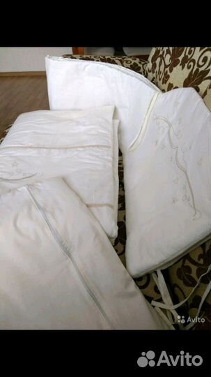 Бортики Одеяло Подушка Комплект постельного белья