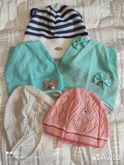 Шапки на девочку
