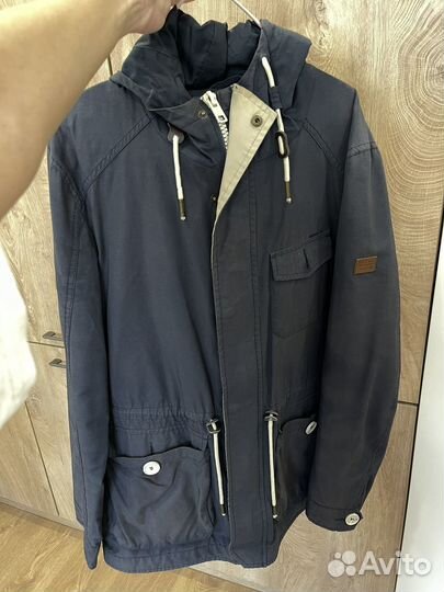 Парка плащ мужская