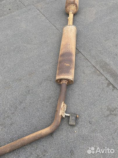 Глушитель резонатор LADA largus K4M(оригинал)