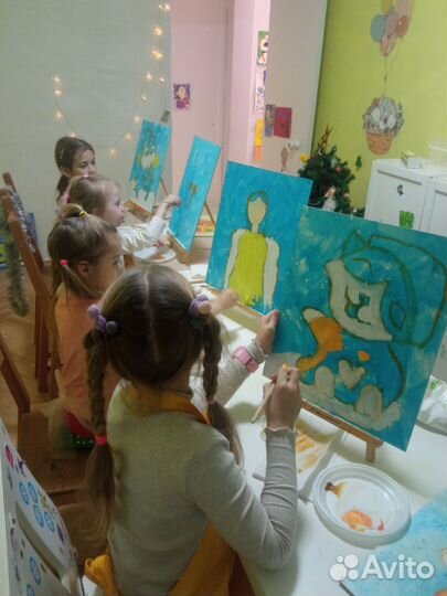 Занятия по живописи для детей