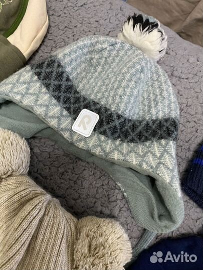 Шапка детская демисезонная 3 - 6 месяцев