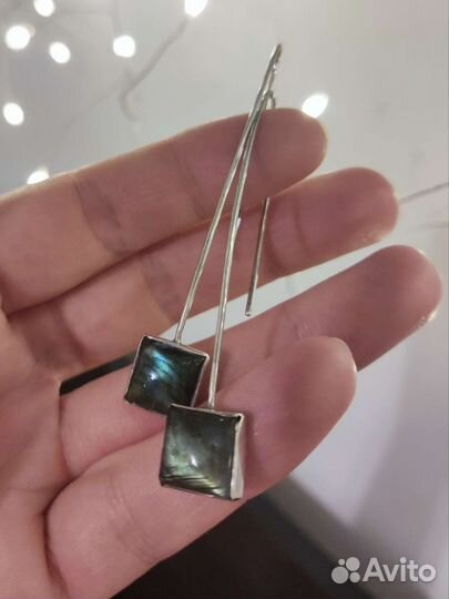 Дизайнерские серьги