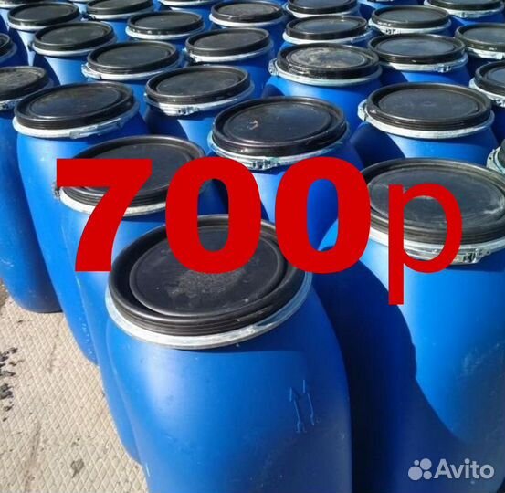 Бочки 170л пластиковые