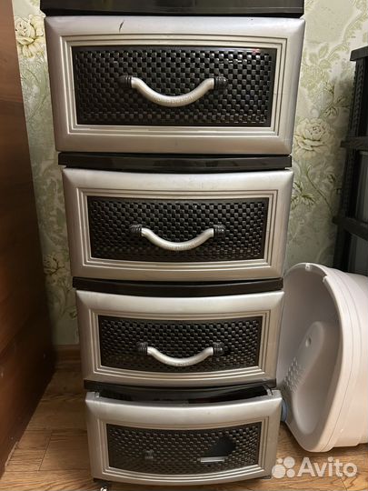 Комод из пластика бу