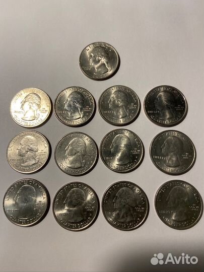 Доллары и Квотеры США