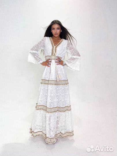 Платье летнее кружевное