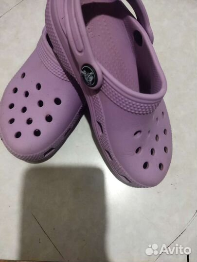 Crocs крокс для девочки с 11 размер 28