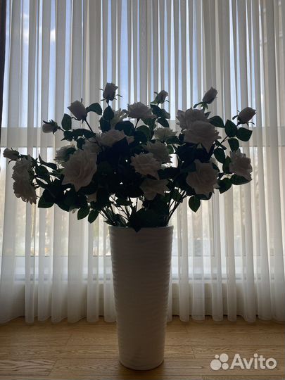 Искусственные цветы розы