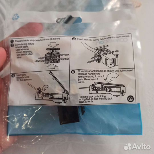 Модульный разъем Commscope 1375191-2