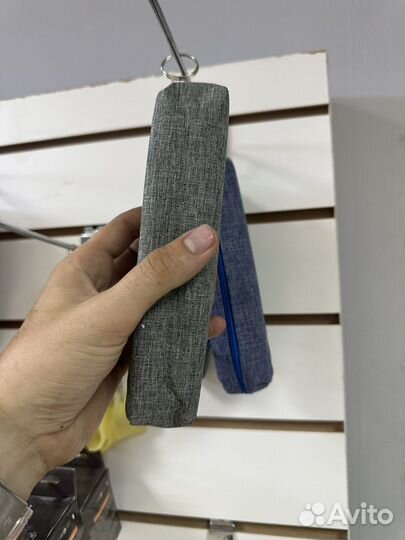 Пенал серый