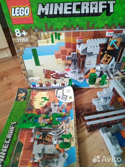 Lego minecraft шахта крипера
