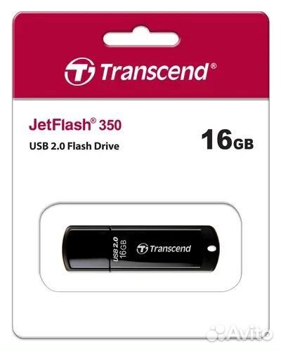 Память USB Flash 16 гб Transcend JetFlash 350