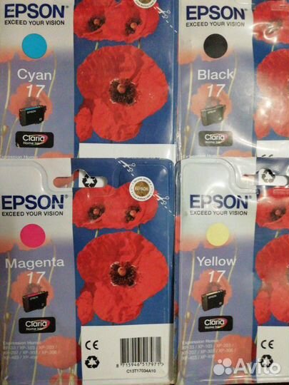 Картридж epson 17