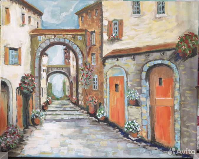 Интерьерная Картина, холст, акрил