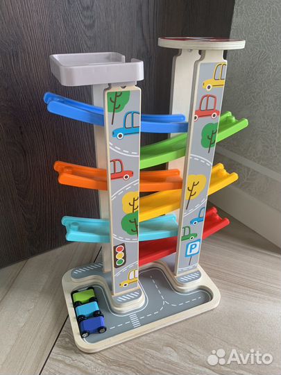 Автотрек с машинками дороги