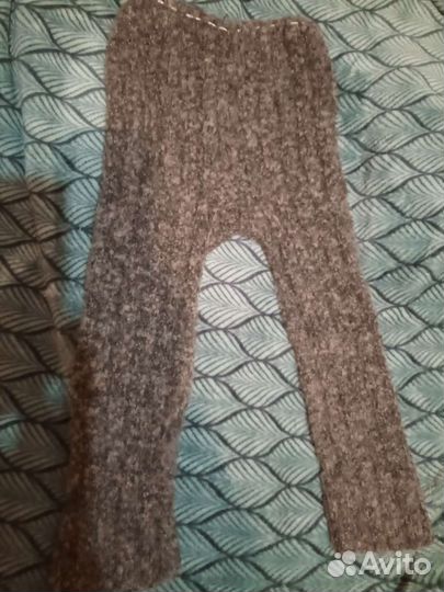 Махеровые носочки-пинеточки на 8-12 месяцев