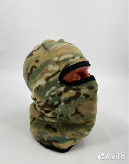 Балаклава маска флисовая мох, мультикам, олива