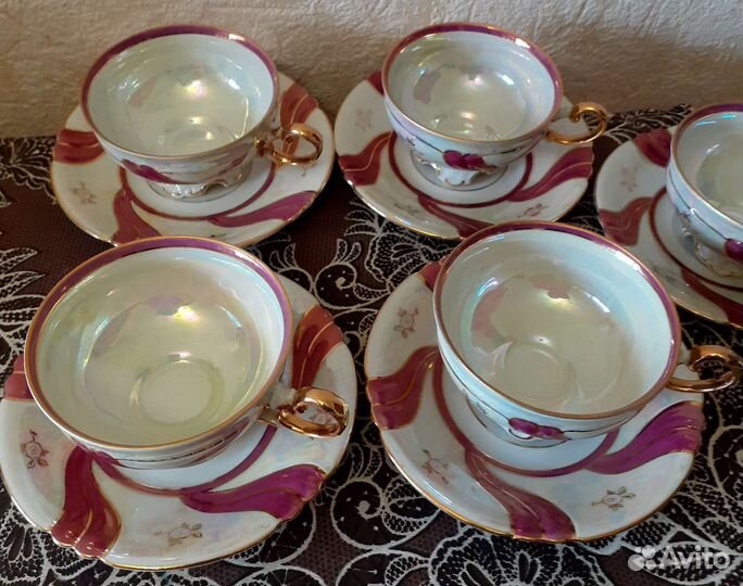 Чайная пары фарфор Германия(ГДР)
