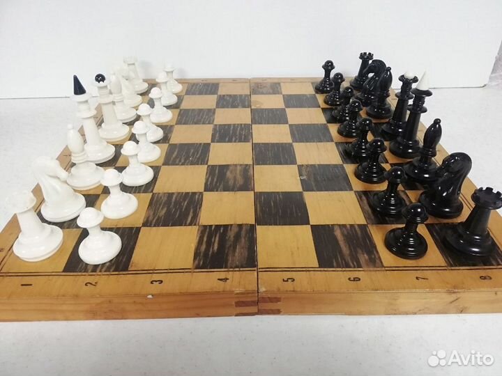 Шахматы СССР Фигуры из карболита 70-е г.г