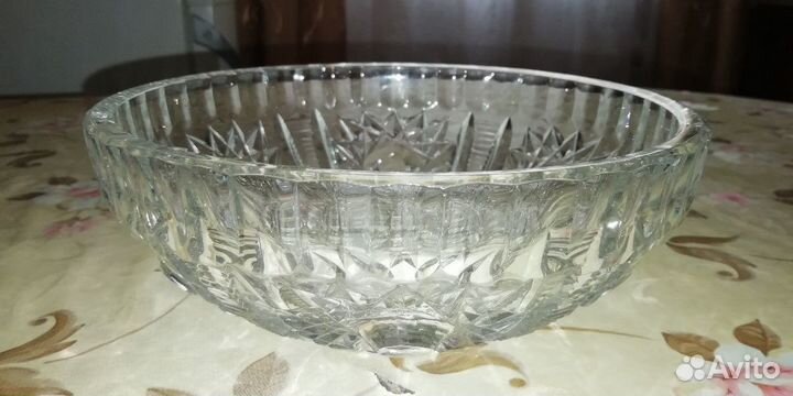 Салатник хрусталь СССР
