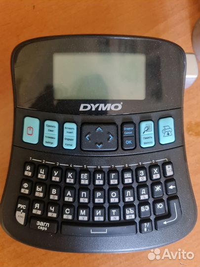 Ленточный принтер dymo 210, для этикеток и бирок