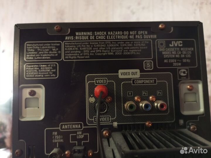 Музыкальный центр JVC CA- DK-J35