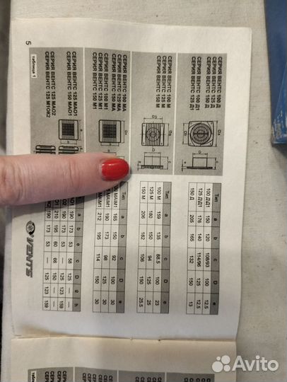 Вентилятор вытяжной