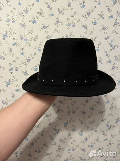 Шляпа натуральный фетр