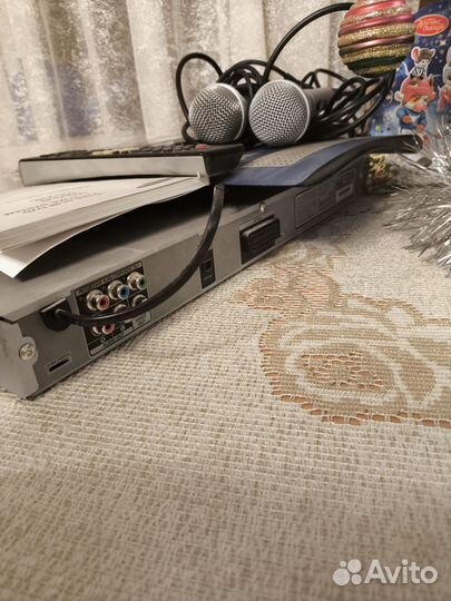 Dvd плеер с караоке samsung